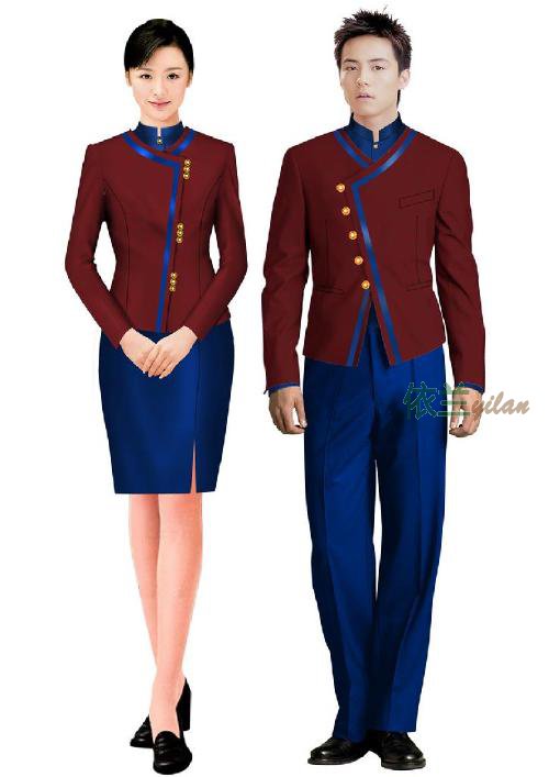 酒店服務(wù)員工作服