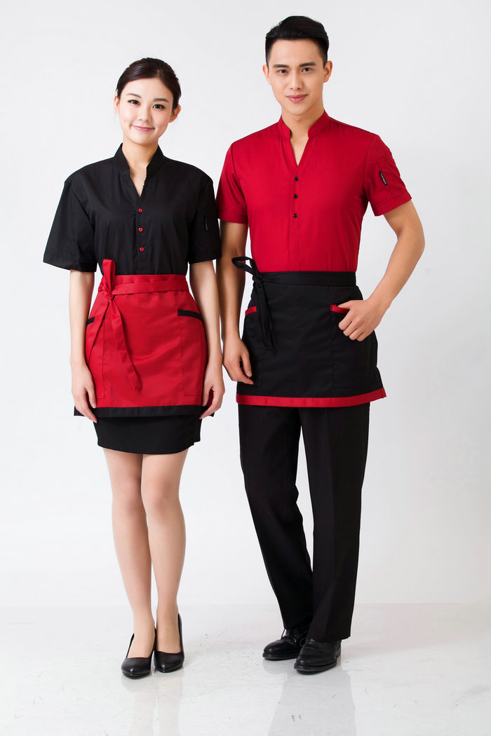 餐廳服務員工服定制 餐廳服務員工服定制