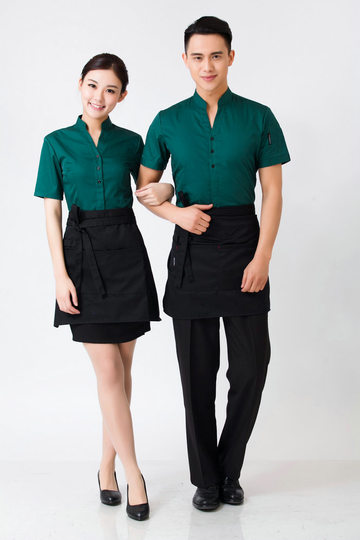 餐廳服務員工服定做 餐廳服務員工服定做
