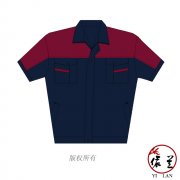 夏季短袖建筑工人工作服定做 夏季短袖建筑工人工作服定做